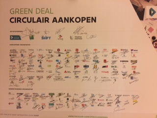 Ondertekening Green deal Vlaanderen
