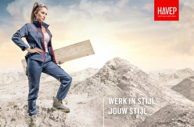 HAVEP lanceert nieuwe werkkleding collectie. verkrijgbaar vanaf september 2016