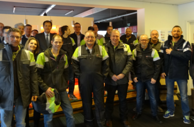 TBI start draagproef circulaire werkkleding havep