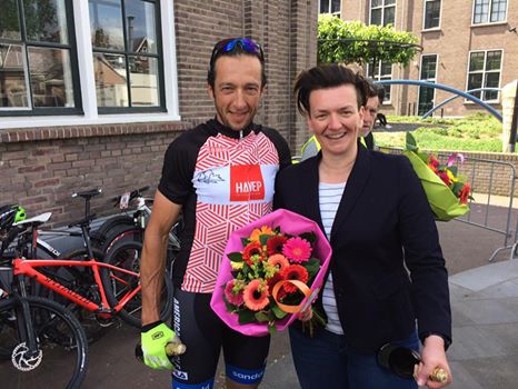 Anna van Puijenbroek, CEO van HAVEP samen met Bart Brentjens